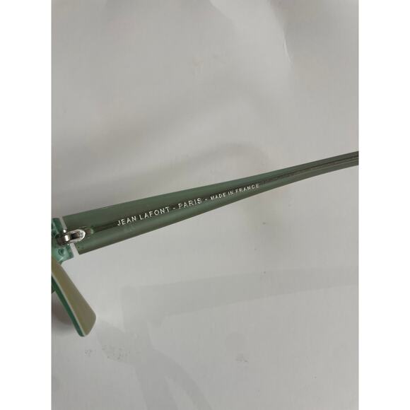 JEAN LAFONT Vintage Nadja Glasses wCrystals Frames Only 50's 60s CAT EYE RETRO - Picture 5 of 8